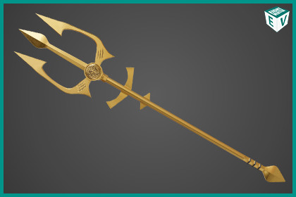 Medieval Trident 02 URP HDRP Textures