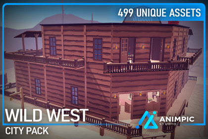 POLY - Wild West (SRP, URP, HDRP)