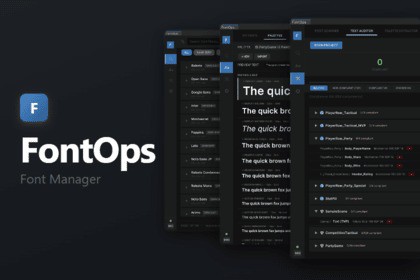 FontOps - Font Manager