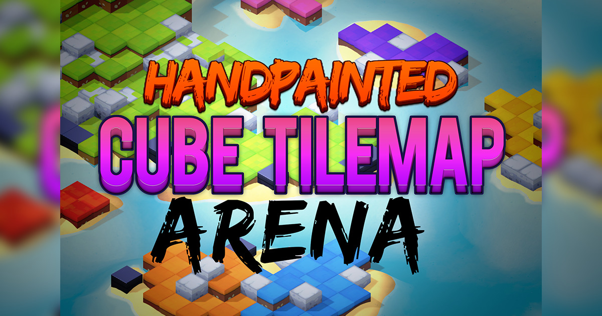 Unity Cube Map Set Handpainted Fantasy Tilemap 3D — Cube World | Isometric | 3D ...