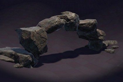 3D Prefab Arch Generator Houdini Engine