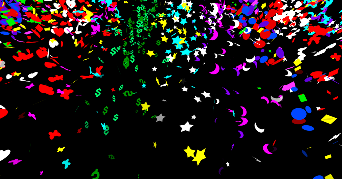 Confetti Vfx