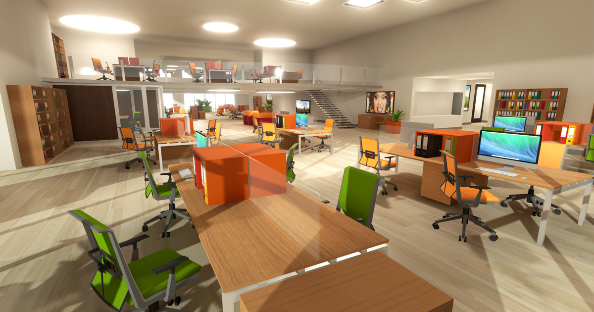 3D Office Furniture | 3D Interior | Unity Asset Store