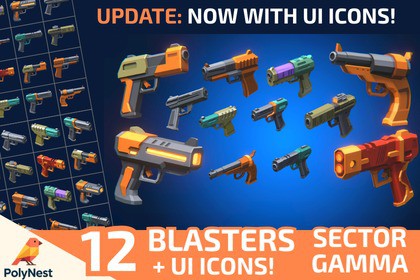 Energy Blasters: Sector Gamma / Cosmic Retro