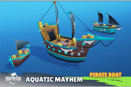 Aquatic Mayhem - Pirate Boat
