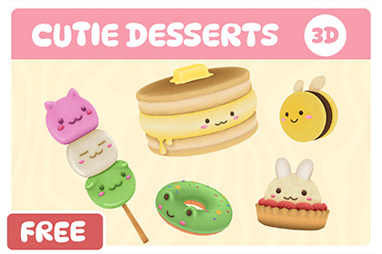3D Cutie Desserts