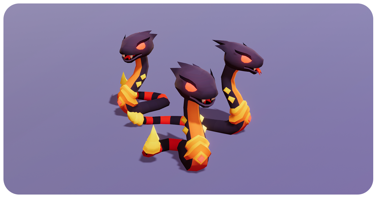 Unity Store Snake Snake Cute Series | 3D Creatures | Unity Asset Store