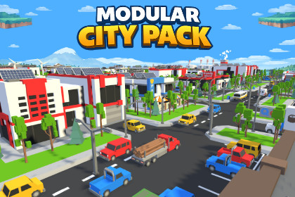 LOW POLY CITY (modular)
