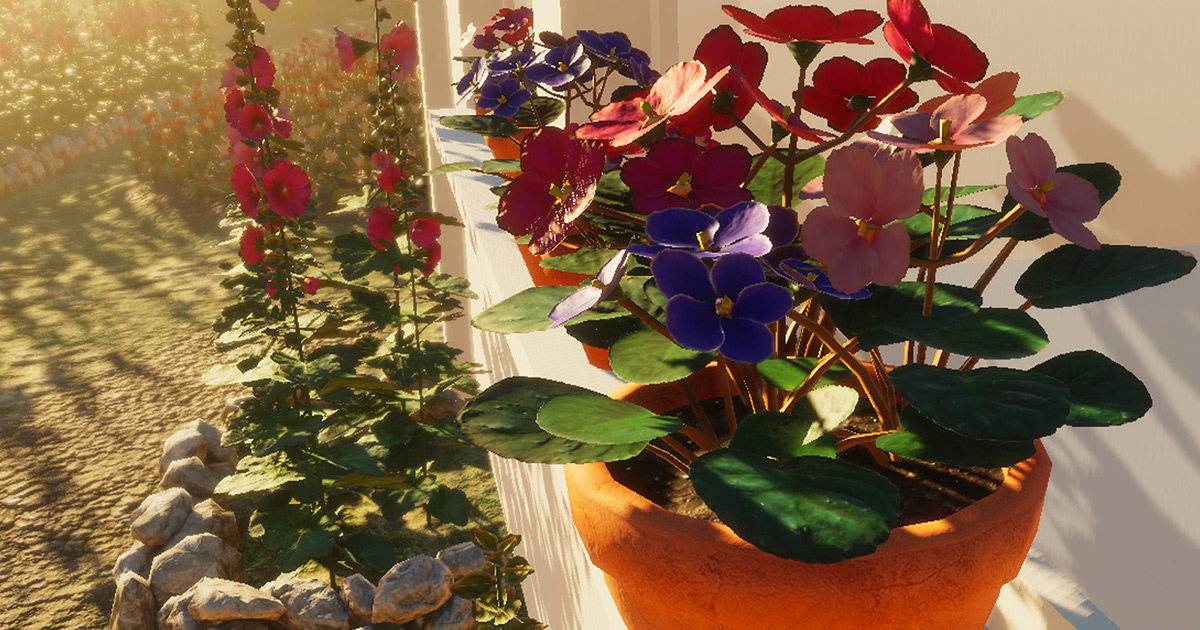 Unity Flowers Garden Flowers 3 | 3D Flowers | Unity Asset Store