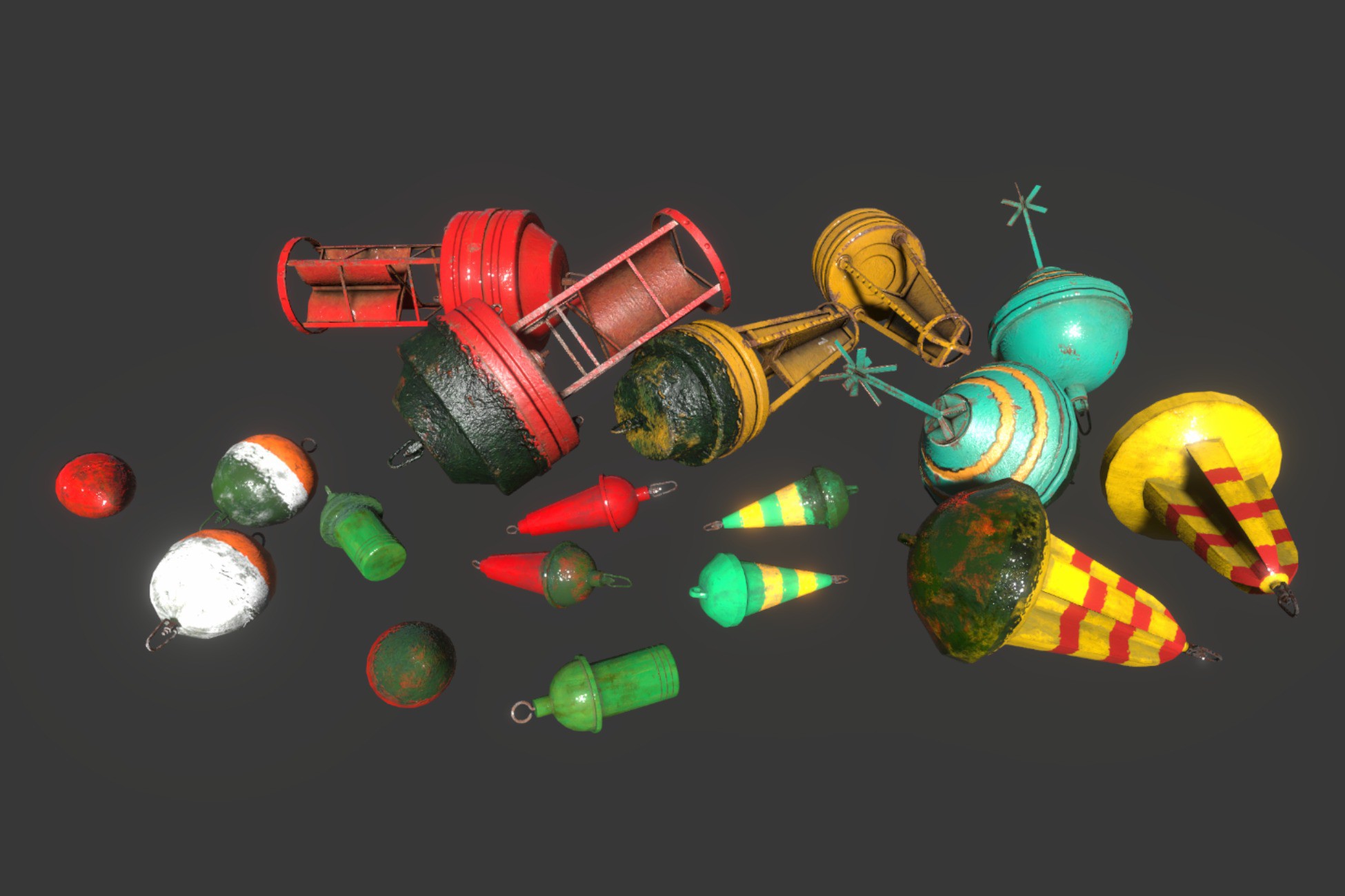 Buoys | 3D Props | Unity Asset Store