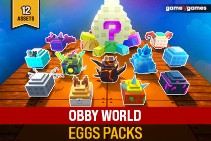 Obby World Eggs Pack