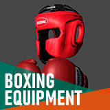 Boxing equipment - helmet and gloves