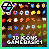 3D Icons - Game Basic1