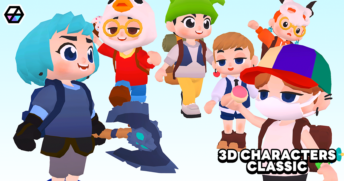 3D Characters - Classic | Characters | Unity Asset Store