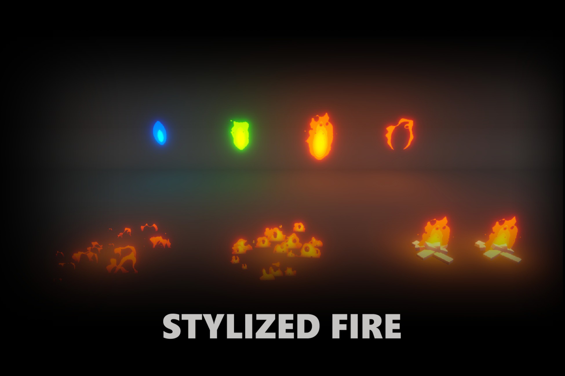 TOON STYLIZED FIRE SHADER | VFX Shaders | Unity Asset Store