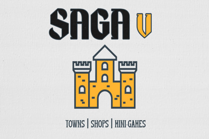 SAGA V: Towns, Shops, & Mini-Games