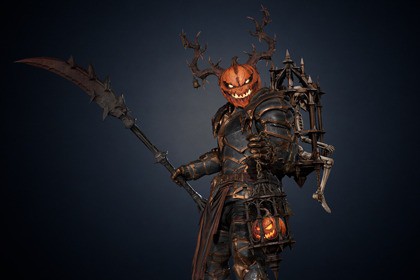 Pumpkin Reaper – Dark Fantasy Halloween Character