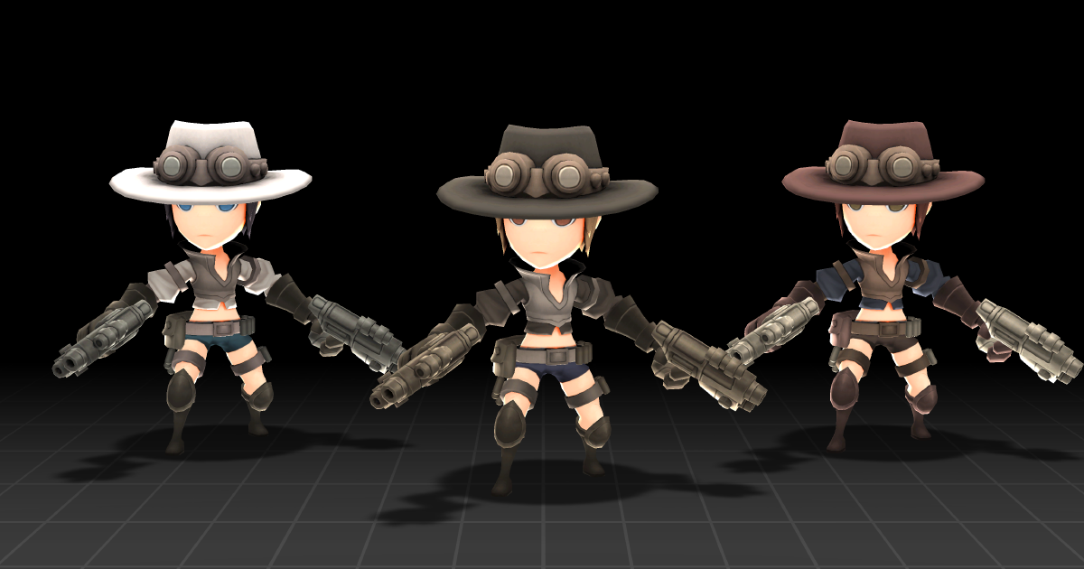 HS - Gunner | Characters | Unity Asset Store