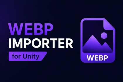 WebP Importer - Native .webp Texture Import (Drag & Drop)