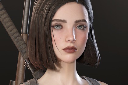 Survival Girl Character