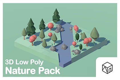 3D Low Poly Nature Packs Free