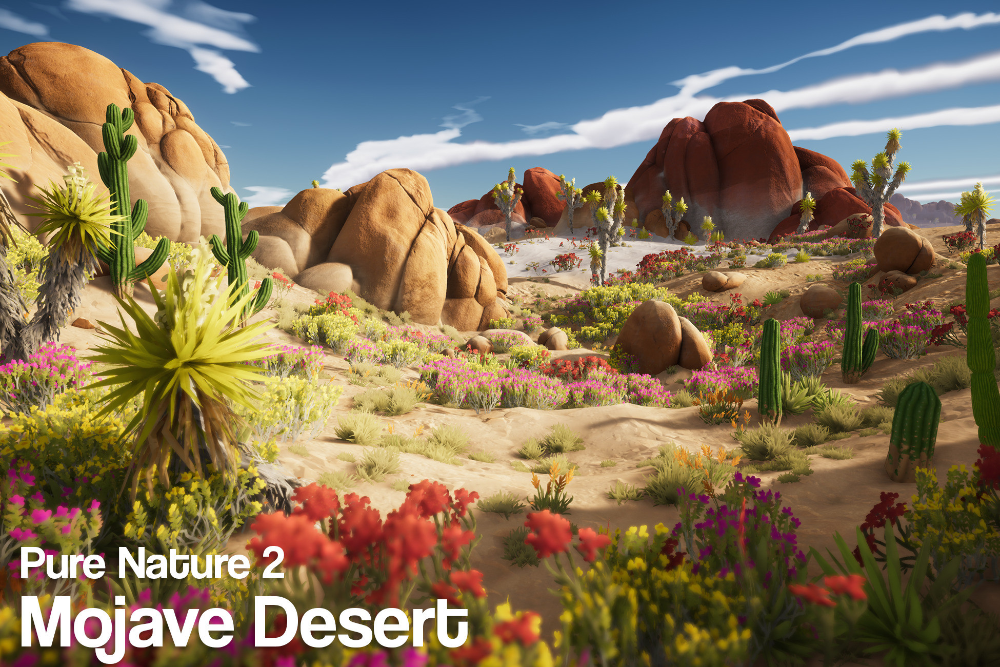 Pure Asset Pure Nature 2 : Mojave Desert | 3D Environments | Unity Asset Store