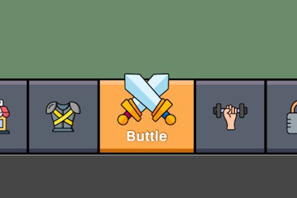 Game Navigation Bar – Bottom Tabs for UGUI