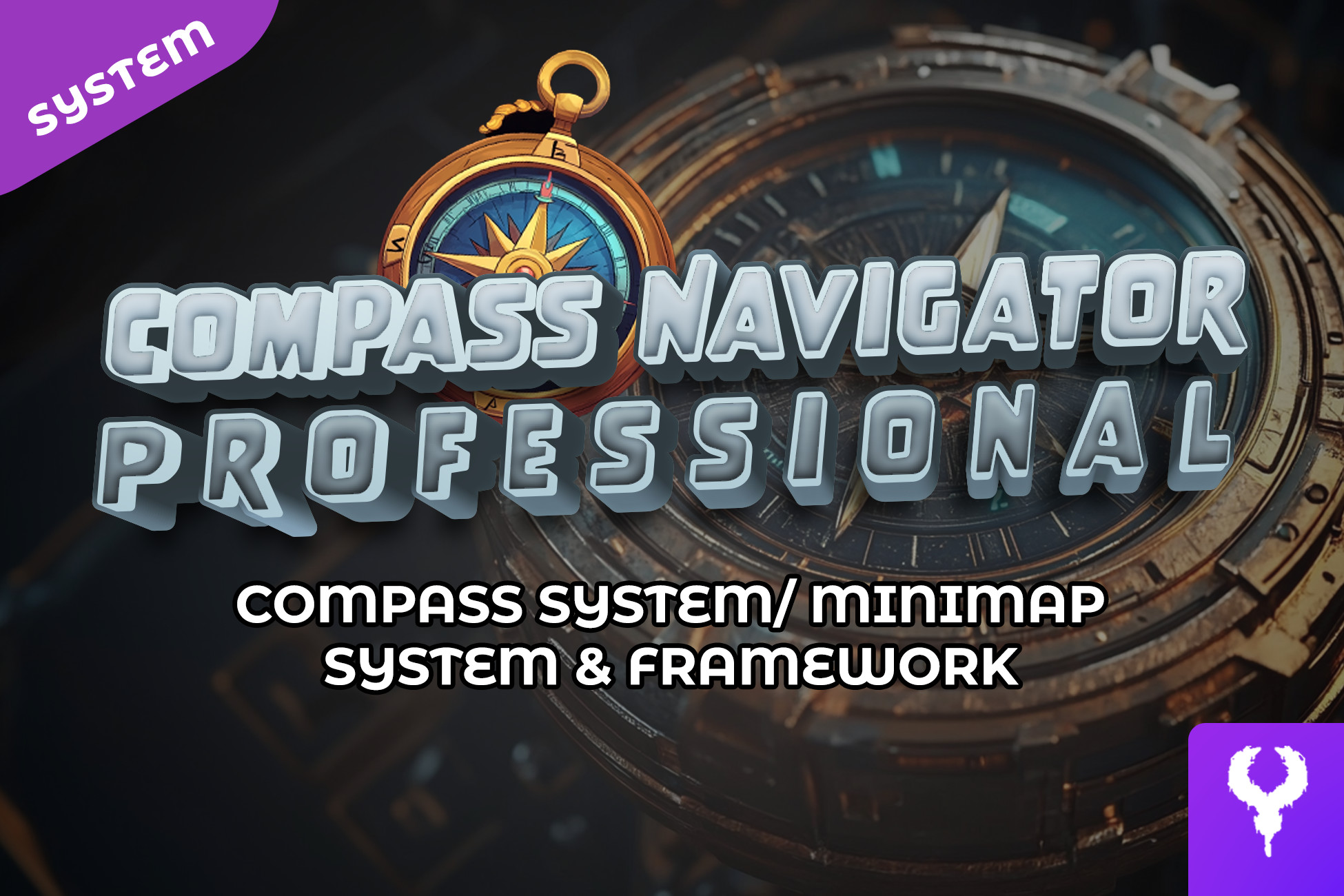 Compass Navigator Professional | Compass System/ Minimap System ...