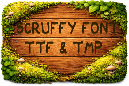Scruffy Font