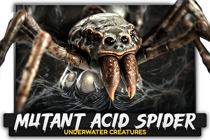 Mutant Acid Spider - Monster Creature - #85
