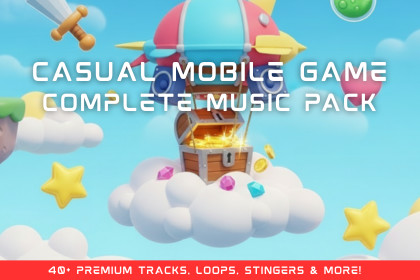 Casual Mobile Game - Complete Music Pack
