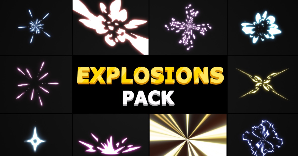 Explosion Pack Explosions Pack (02.03) | 2D Textures & Materials | Unity Asset Store