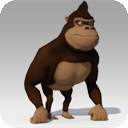 Gorilla Toon Animated