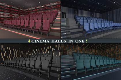 Cinema Halls Pack 02