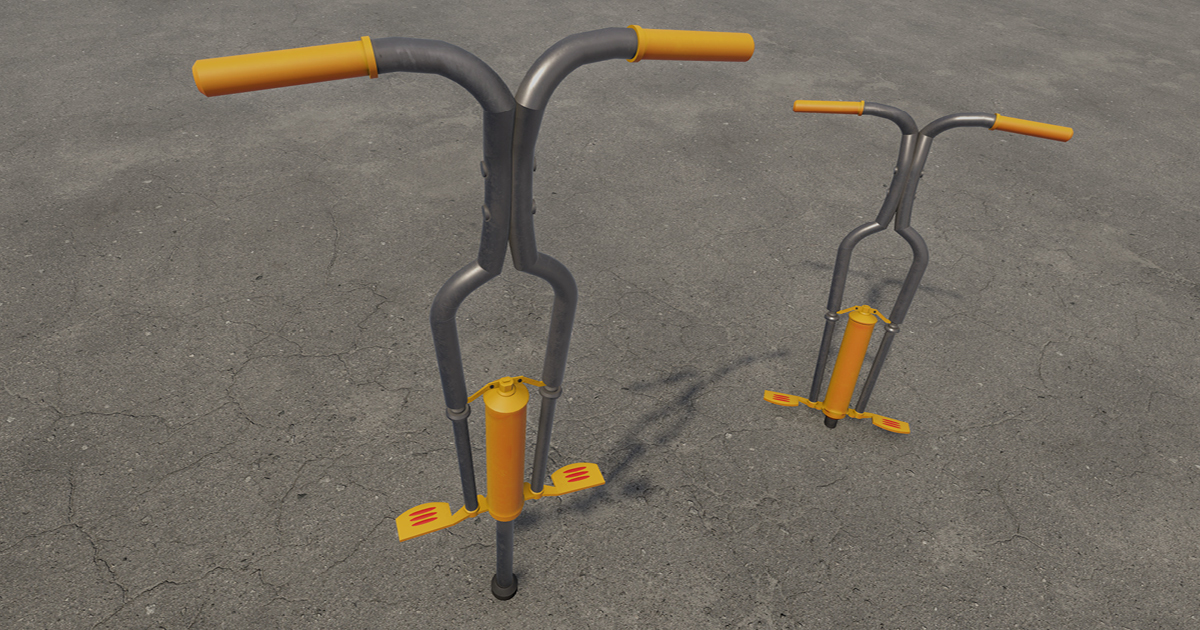 Pogo Stick | 3D Props | Unity Asset Store