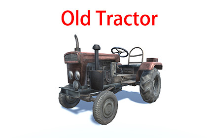 Old Tractor By maything