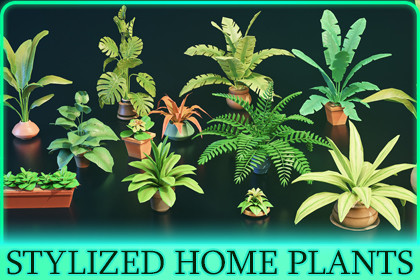 Stylized Home Plants