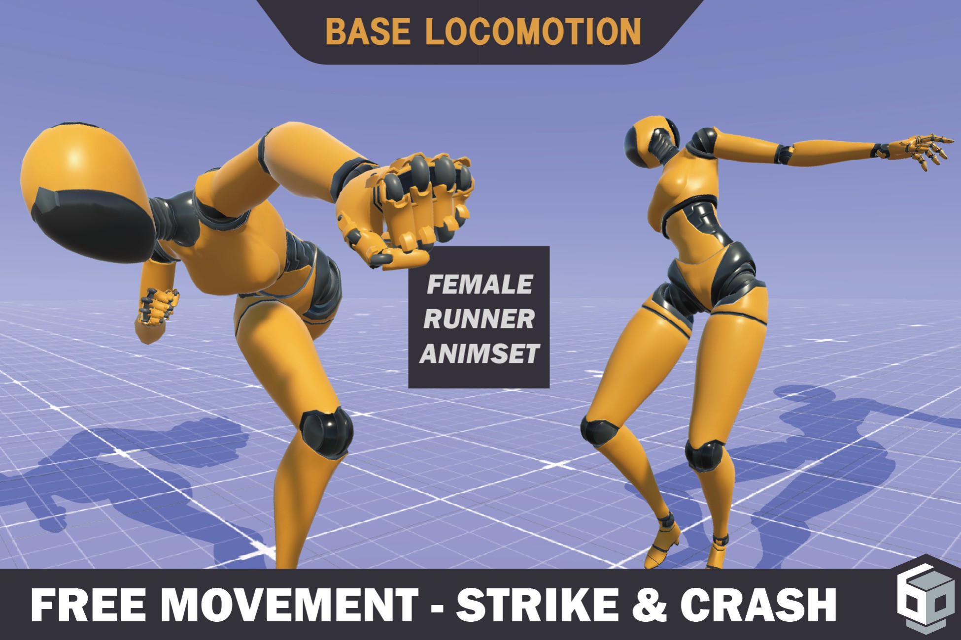 Female Runner Animset - Strike&Crash