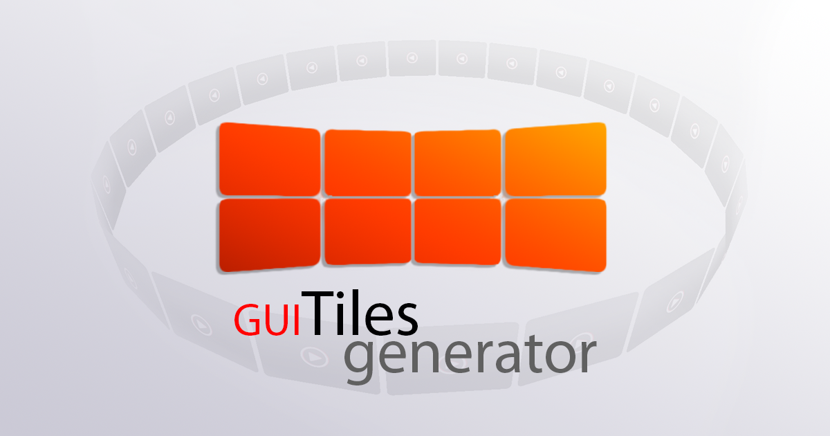 GUI Tiles generator | GUI Tools | Unity Asset Store