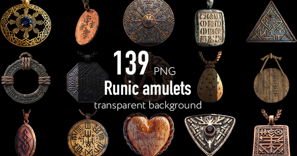 Runic amulets | 2D | Unity Asset Store