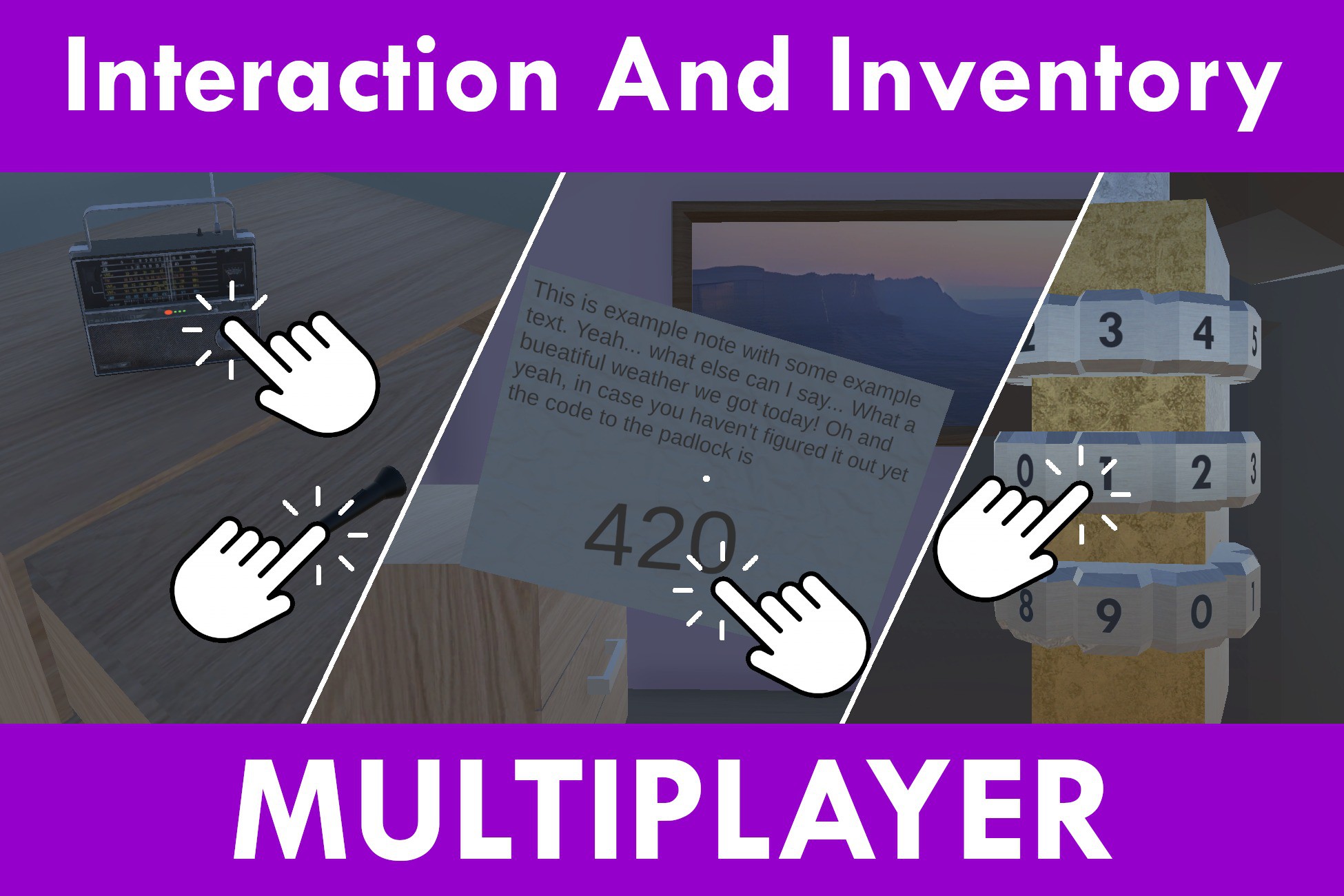 Multiplayer Interaction And Inventory System | Game Toolkits | Unity ...