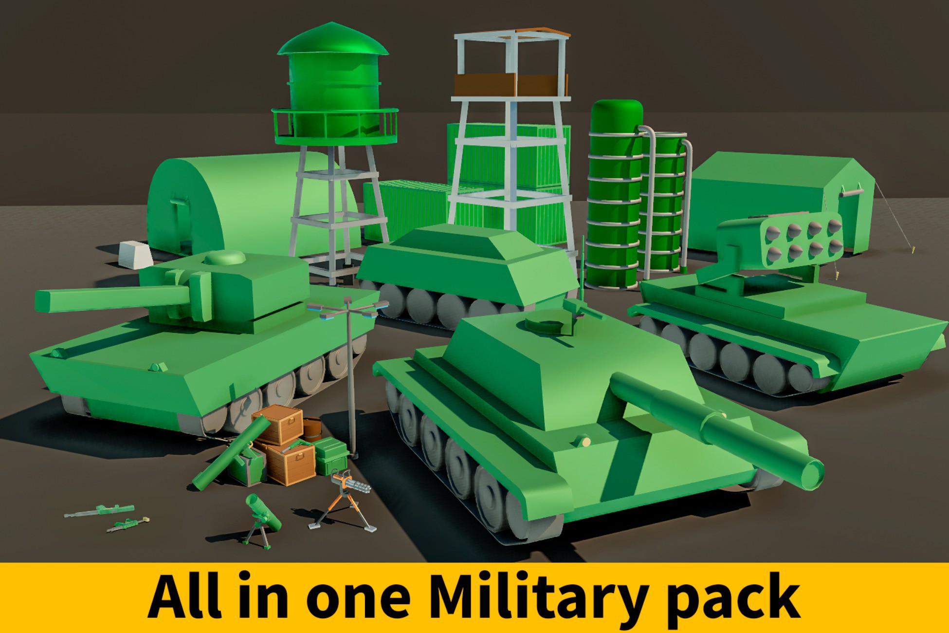 Military asset pack | 3D Environments | Unity Asset Store