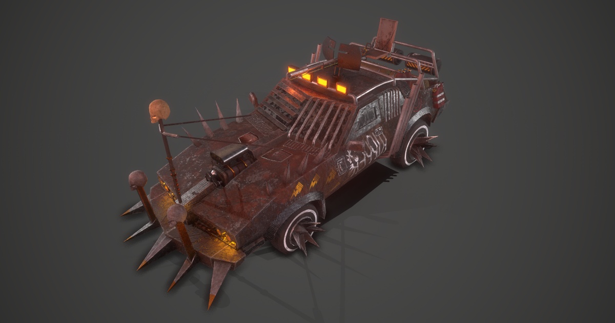 Apocalyptic Car 02 | 3D Vehicles | Unity Asset Store