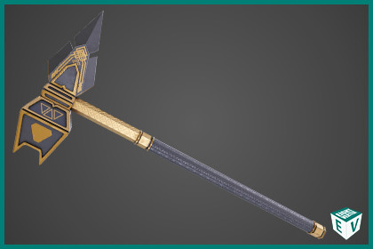 Battle Hammer 04 URP HDRP Textures