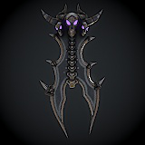 Fantasy shield 3d model