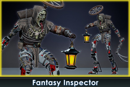 Fantasy Cyborg - Inspector