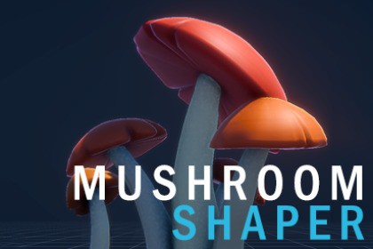 Mushroom Shaper - Stylized Fungi Editor & Mesh Generator