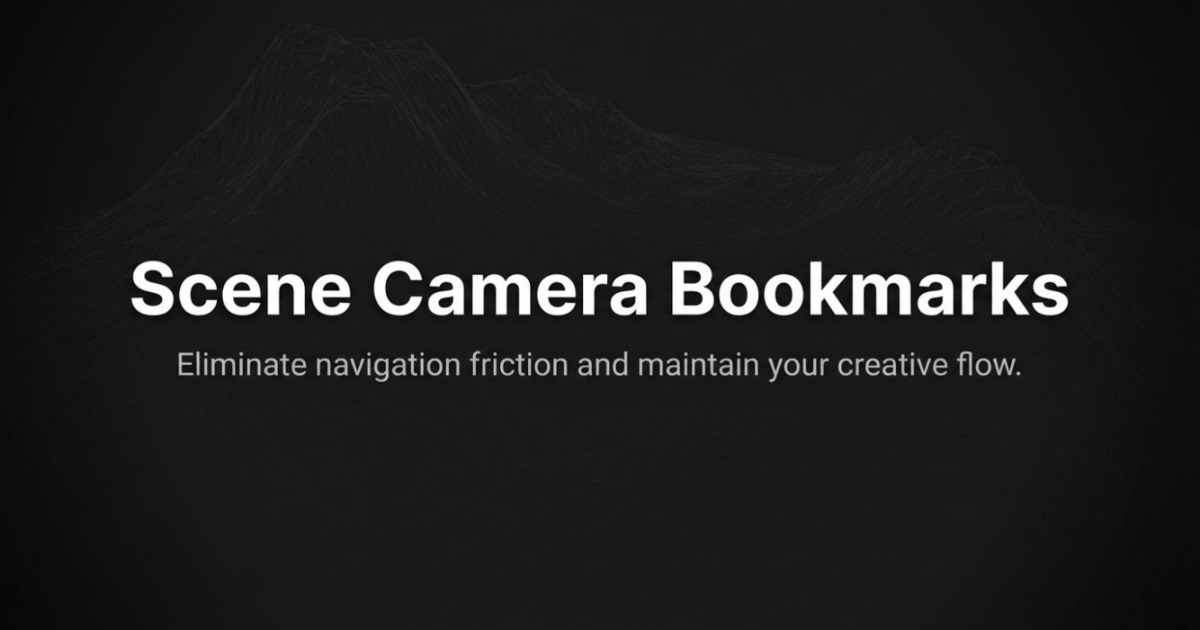 Camera Without Bookmark Scene Camera Bookmarks | Camera | Unity Asset Store