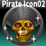 Sea Pirate Icon 02 Set Pack