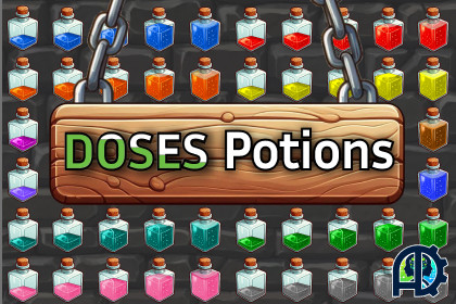 2D Icons - Doses Potions